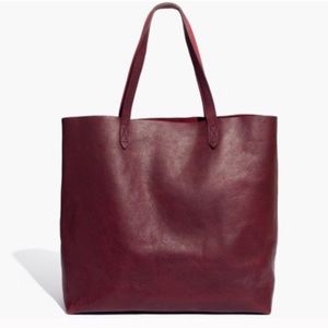 Madewell Transport Tote (Dark Cabernet)